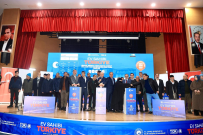 Bingöl’de TOKİ’nin 2 bin 59 sosyal konutu için kura çekildi