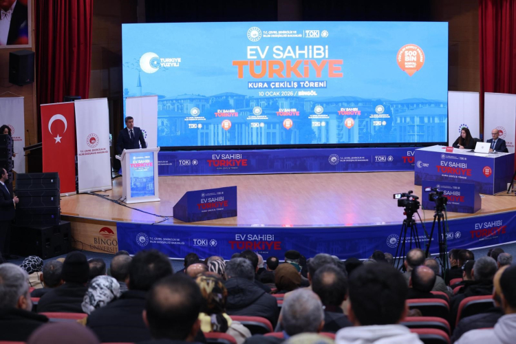 Bingöl’de TOKİ’nin 2 bin 59 sosyal konutu için kura çekildi 2