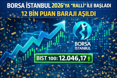 Borsa İstanbul 2026'ya "ralli" ile başladı: 12 bin puan barajı aşıldı