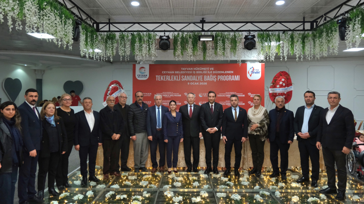 Ceyhan’da Tayvan iş birliğiyle tekerlekli sandalye dağıtıldı 4