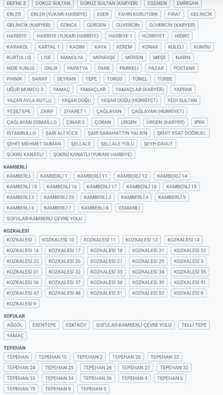 HATAY ALTINÖZÜ'DE ELEKTRİK KESİNTİSİ 2