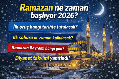 Ramazan ne zaman başlıyor 2026? İlk oruç hangi gün, Ramazan Bayramı ne zaman?