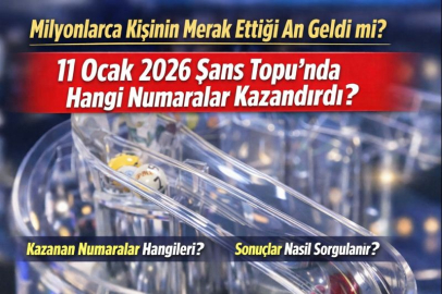 11 Ocak 2026 Şans Topu’nda hangi numaralar kazandırdı?