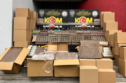 Adana’da kaçak tütün operasyonu: 400 bin makaron ve 300 bin sigara ele geçirildi