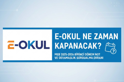 E-OKUL NE ZAMAN KAPANACAK? MEB 2025-2026 BİRİNCİ DÖNEM NOT VE DEVAMSIZLIK SORGULAMA EKRANI