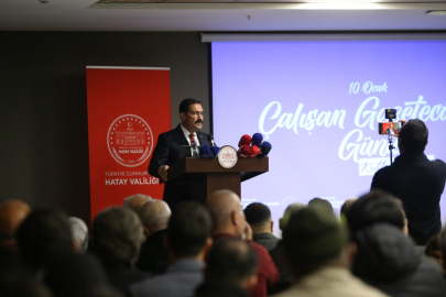 Hatay Valisi Mustafa Masatlı’dan gazetecilere 10 Ocak Çalışan Gazeteciler Günü mesajı