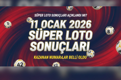 SÜPER LOTO SONUÇLARI AÇIKLANDI MI? 11 OCAK 2026 KAZANAN NUMARALAR HANGİLERİ?