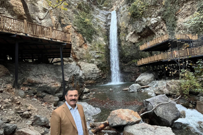 Doğayla uyumlu turizm için Karaçay Şelalesi’nde yeni adım