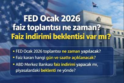 FED Ocak 2026 faiz toplantısı ne zaman? Ocak 2026 toplantısında faiz indirimi olacak mı?