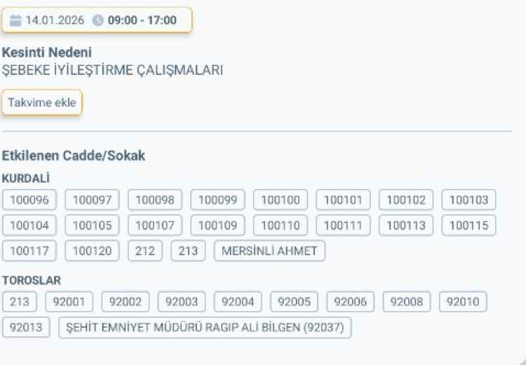 MERSİN TOROSLAR'DA ELEKTRİK KESİNTİSİ 3
