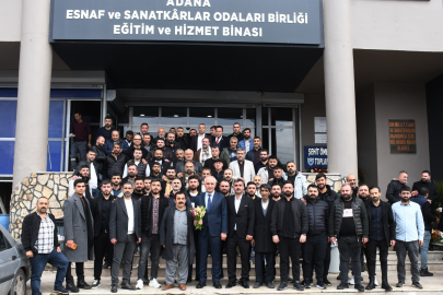 Adana Çiçekçiler Esnaf Odası Başkanı Mehmet Acar güven tazeledi