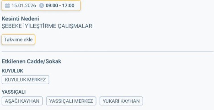 ADANA KOZAN'DA ELEKTRİK KESİNTİSİ