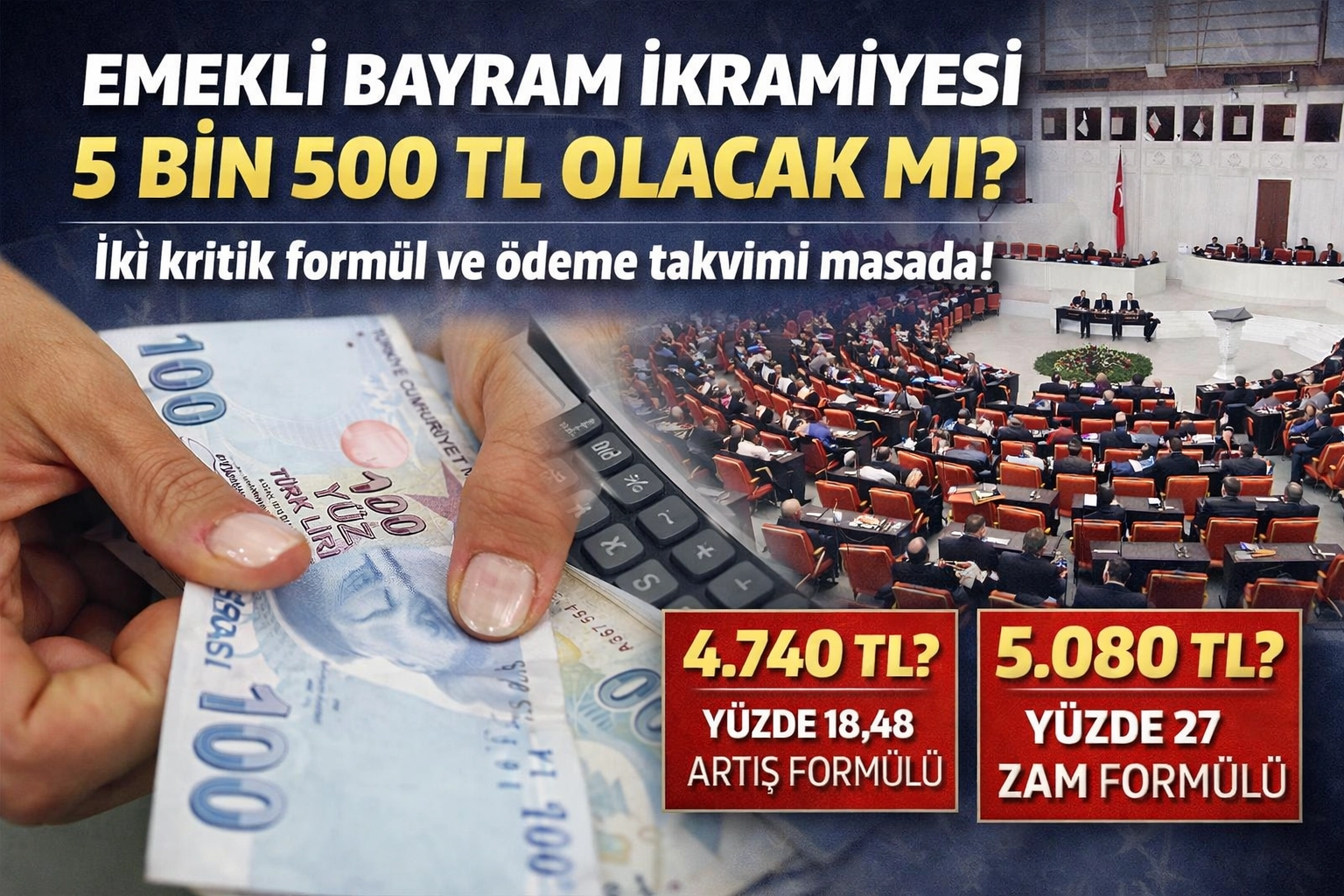 ANKARA KULİSLERİ HAREKETLİ: EMEKLİ BAYRAM İKRAMİYESİ NE KADAR OLACAK?