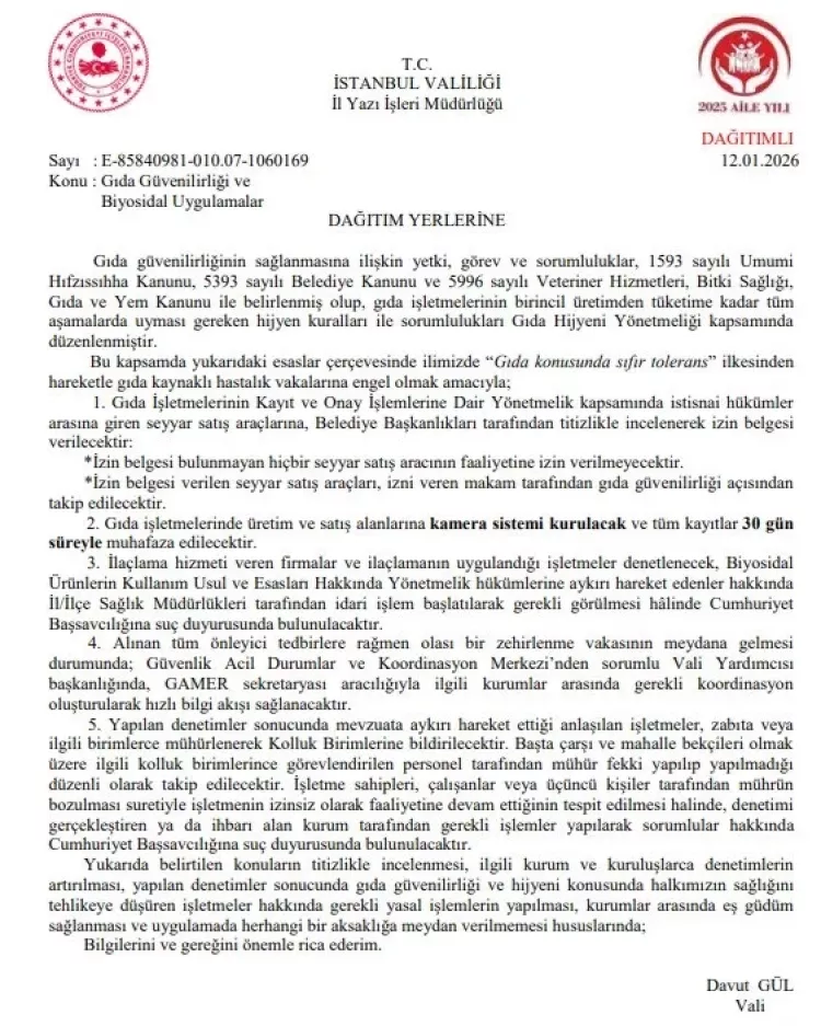 İstanbul’da zehirlenme vakaları sonrası seyyar satıcılara sıkı denetim 2