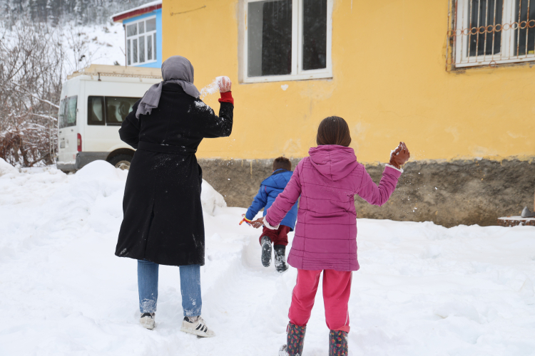 Adana Feke'de 1600 rakımda eksi 20 derecede zorlu eğitim 4