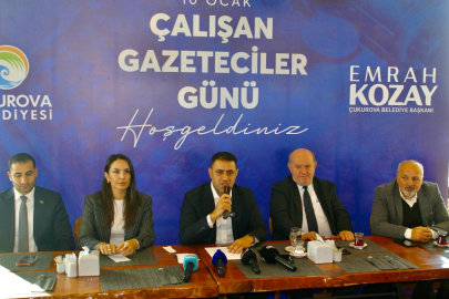 Çukurova Belediyesi, 10 Ocak Çalışan Gazeteciler Günü’nde basın mensuplarıyla buluştu
