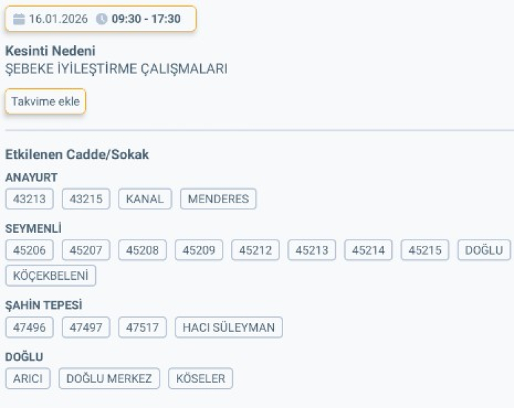 MERSİN MEZİTLİ'DE ELEKTRİK KESİNTİSİ