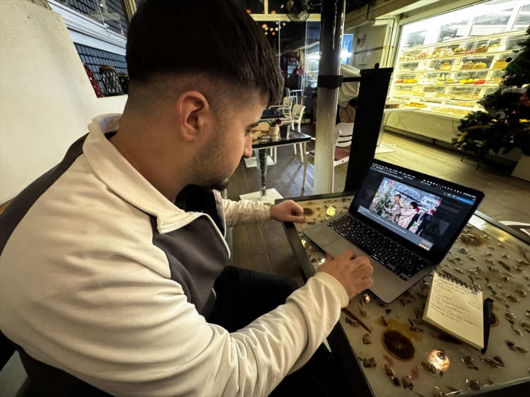 Adana’da gece çalışanlar AA’nın “Yılın Kareleri” oylamasına katıldı 2