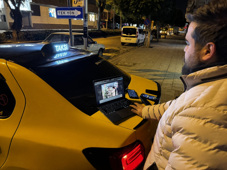 Adana’da gece çalışanlar AA’nın “Yılın Kareleri” oylamasına katıldı 4