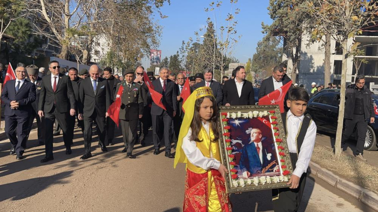 Atatürk’ün Osmaniye’ye gelişinin 101. yılı kutlandı 2