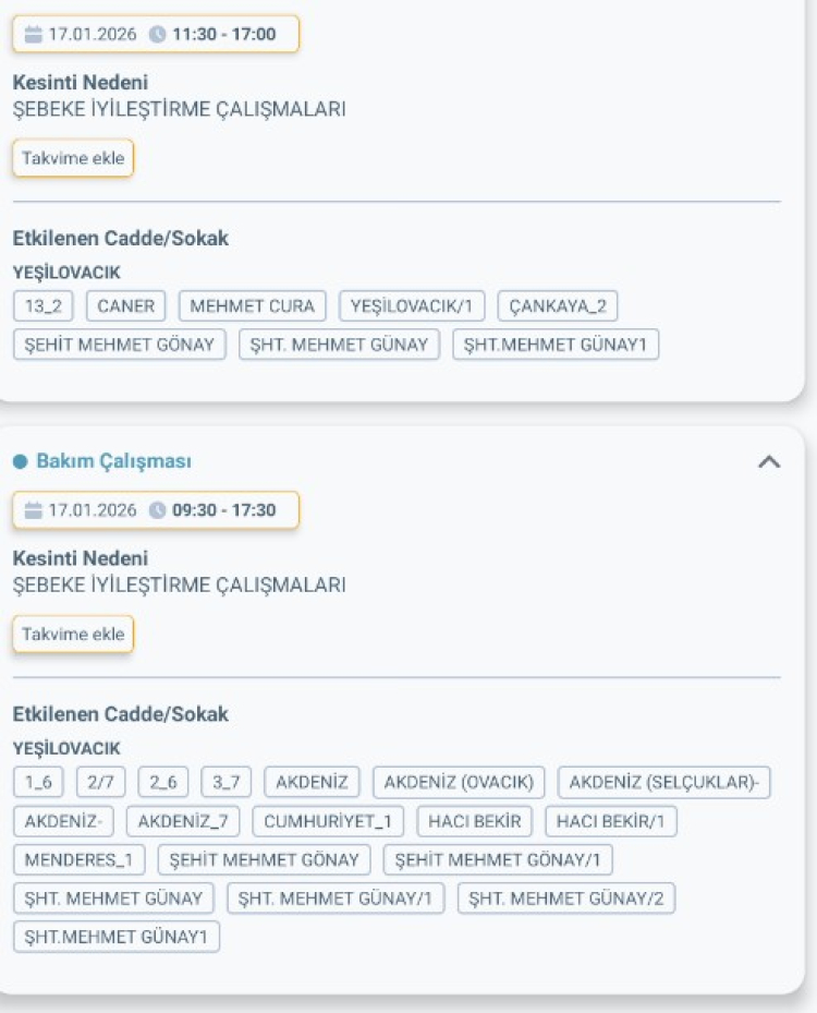 MERSİN SİLİFKE'DE ELEKTRİK KESİNTİSİ 2