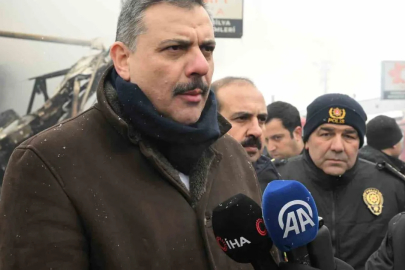 Erzurum Valisi Mustafa Çiftçi: 8 vatandaşımız yangından etkilendi, maalesef  2 vatandaşımızı kaybettik