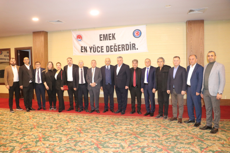 TES-İŞ Adana Şube başkanı Mehmet Çetin güven tazeledi