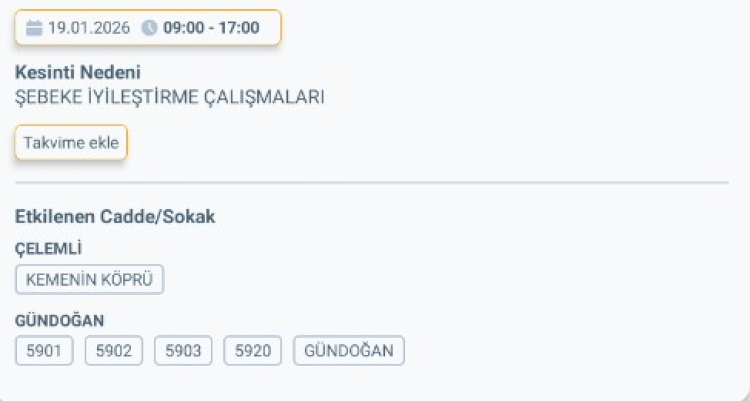 ADANA YÜREĞİR'DE ELEKTRİK KESİNTİSİ