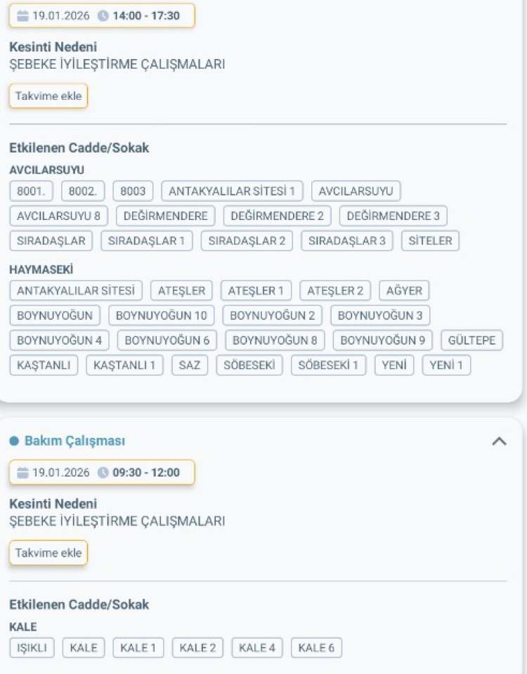 HATAY ARSUZ'DA ELEKTRİK KESİNTİSİ 2