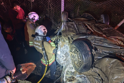 Hatay’da otomobil uçuruma yuvarlandı: 1 ölü, 3 yaralı