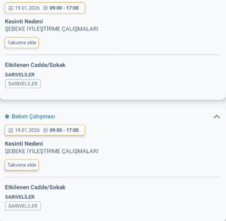 MERSİN MUT'DA ELEKTRİK KESİNTİSİ