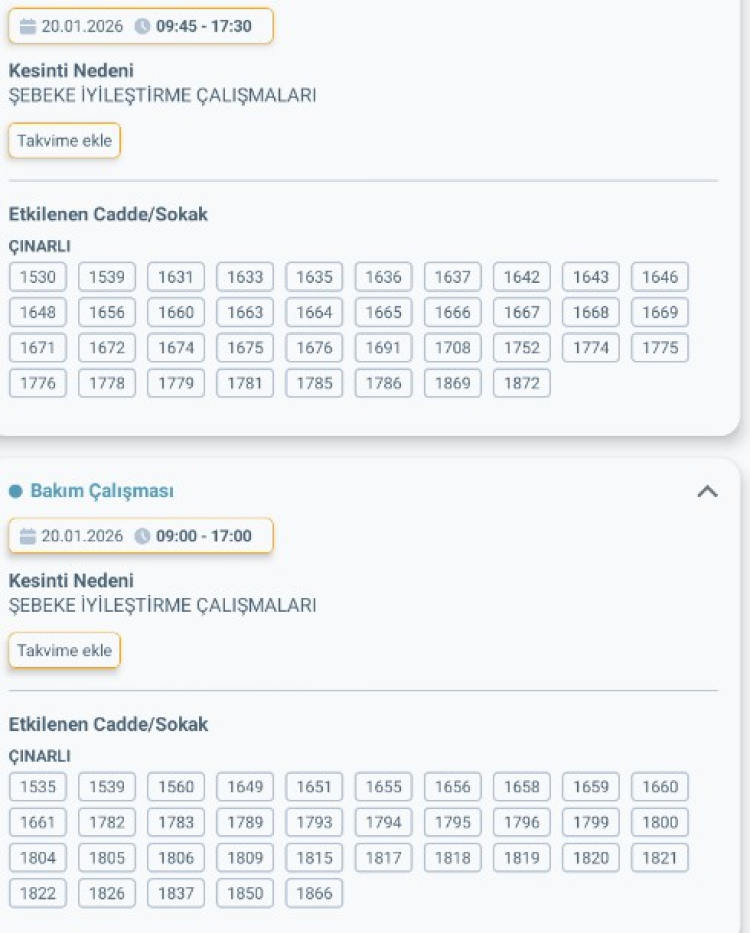 ADANA SARIÇAM'DA ELEKTRİK KESİNTİSİ
