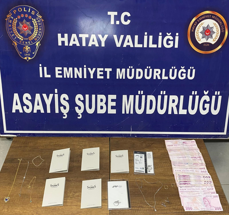 Antakya’da 750 bin liralık ziynet hırsızlığı Şüpheli tutuklandı 2