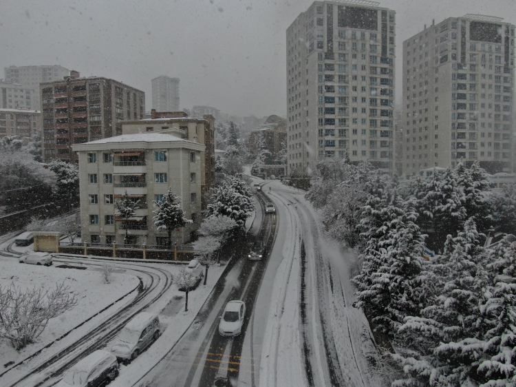 istanbul kar yağışı