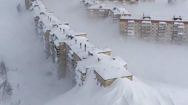 Kamçatka’da kar 1,5 metreyi aştı Acil durum ilan edildi 2