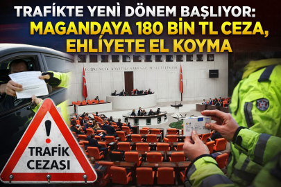 Yol kesene, makas atana rekor cezalar geliyor! Meclis'te trafiğe sert neşter