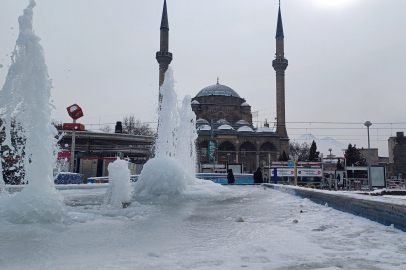 Kayseri’de kış sert yüzünü gösterdi: 2 İlçede termometreler -23