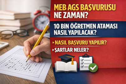 MEB AGS başvurusu ne zaman? 10 bin öğretmen ataması nasıl yapılacak? Nasıl başvuru yapılır, şartlar neler?