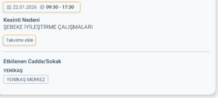 MERSİN AYDINCIK'DA ELEKTRİK KESİNTİSİ