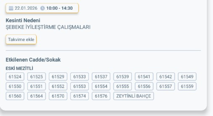 MERSİN MEZİTLİ'DE ELEKTRİK KESİNTİSİ