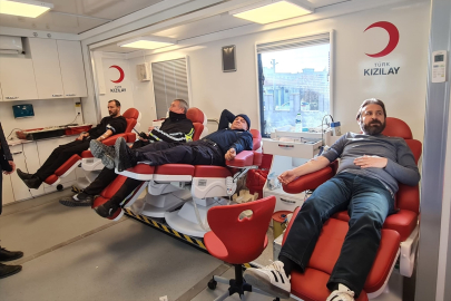 Osmaniye Kadirli’de polislerden kan bağışı kampanyasına destek