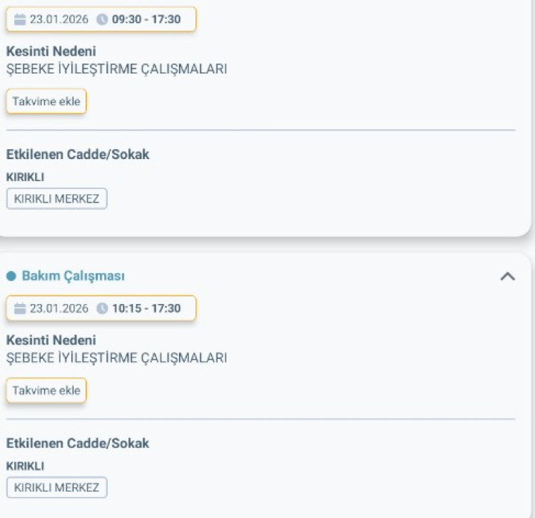 ADANA KARAİSALI'DA ELEKTRİK KESİNTİSİ