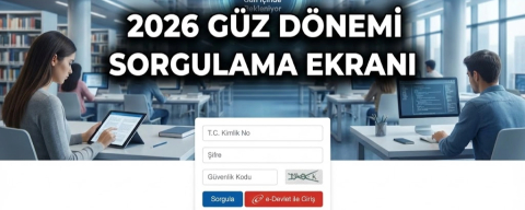 AÖF final sonuçları açıklandı mı? AÖF sınav sonuçları ne zaman açıklanacak? 2026 Güz Dönemi sorgulama ekranı