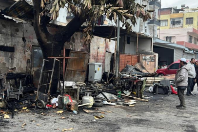 Mersin'de kundaklanan evde 58 yaşındaki kişi ağır yaralandı