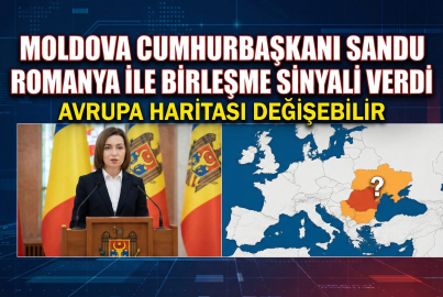 Moldova Cumhurbaşkanı Sandu Romanya ile birleşme sinyali verdi Avrupa haritası değişebilir