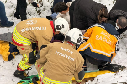 Hatay’da feci kaza: 5 yaralı