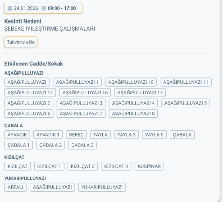 HATAY YAYLADAĞI'DA ELEKTRİK KESİNTİSİ 2