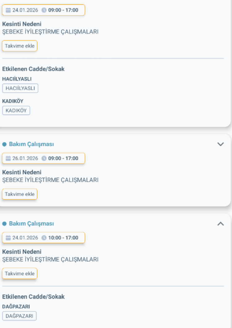 MERSİN MUT'DA ELEKTRİK KESİNTİSİ