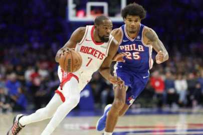 NBA’de 76ers, Rockets’ı uzatmada mağlup etti
