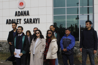 Özel eğitim kurumu mağduru öğretmenler Adana Adliyesi’nde bir araya geldi